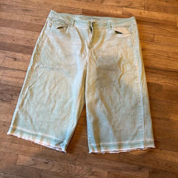 Vintage Lane Bryant capri jeans plus size 22 - Picture 1 of 7